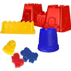 Udeleg|Strand- & Sandlegetøj<Spielstabil Sandforme - Slot/borg med figurer