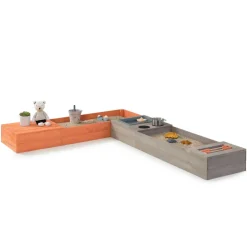 Udeleg<MUDDY BUDDY® Sandkasse - Flexy-Style, Orange