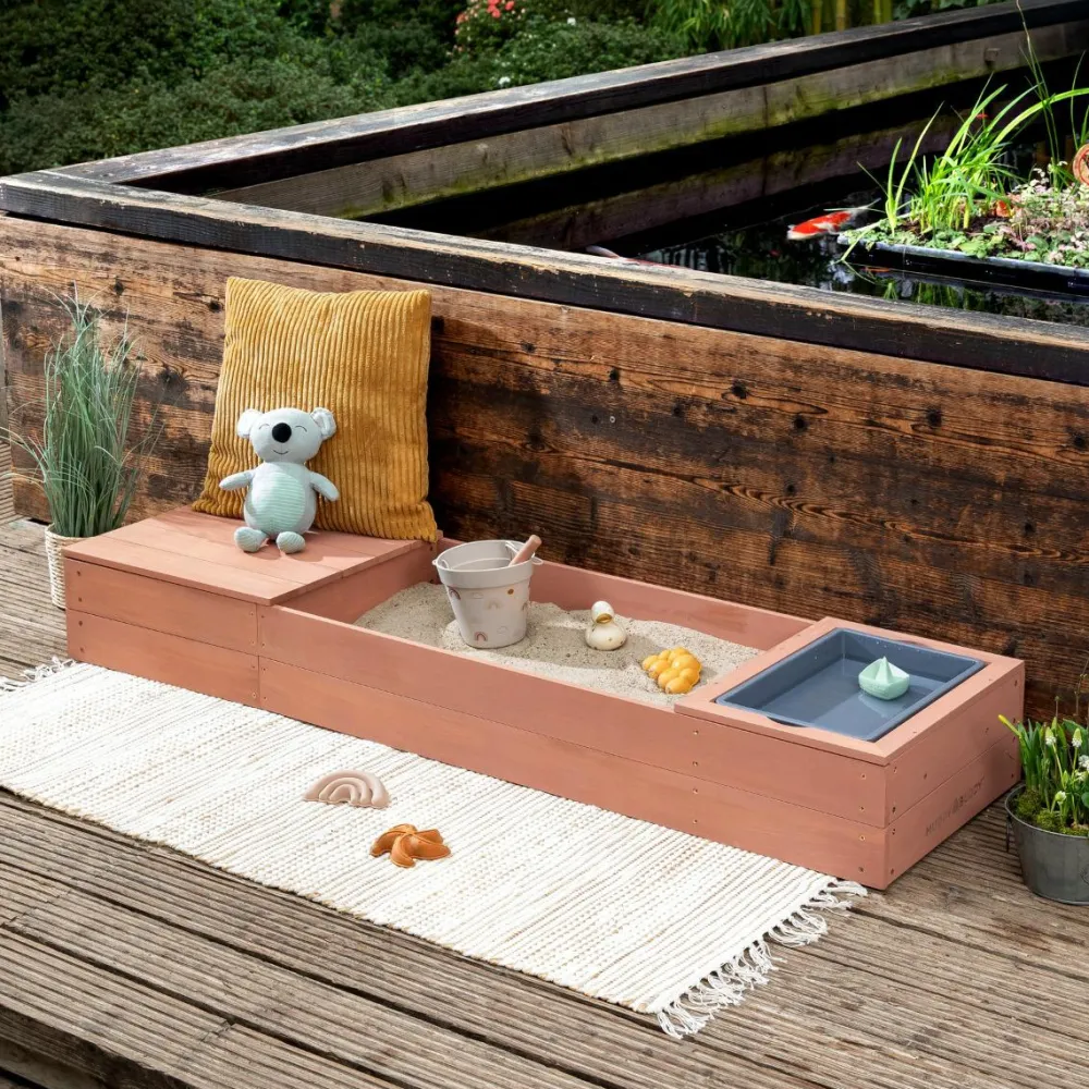 Udeleg<MUDDY BUDDY® Sandkasse - Space Saver, Rosa