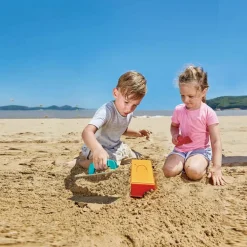 Udeleg|Strand- & Sandlegetøj<Hape Sandleg - Murermester-sæt