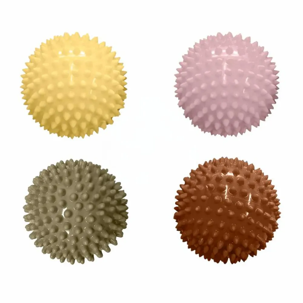 Taktil / Følesans|Tumlinge Legetøj<edushape Sansebolde Ø10 cm - Boho Chic, 4 stk