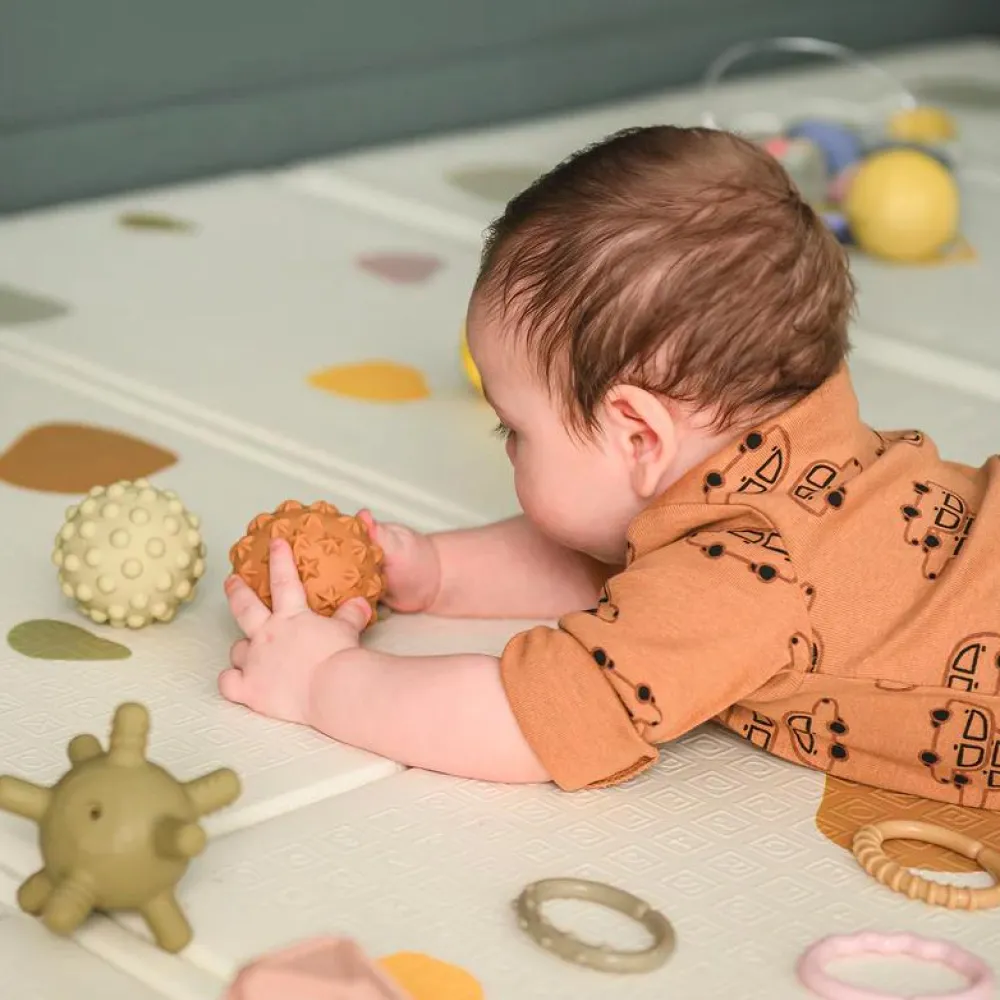 Taktil / Følesans|Tumlinge Legetøj<edushape Sansebolde mini - Boho Chic, 6 stk