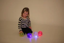 Bolde<tickit® Sansebolde m. LED lys, 4 stk