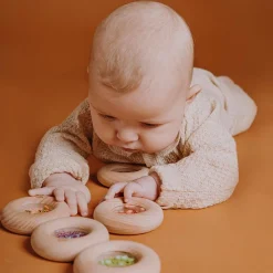 Mindfulness For Børn|Tumlinge Legetøj< Sansedonut Ø7 cm - Vindruer