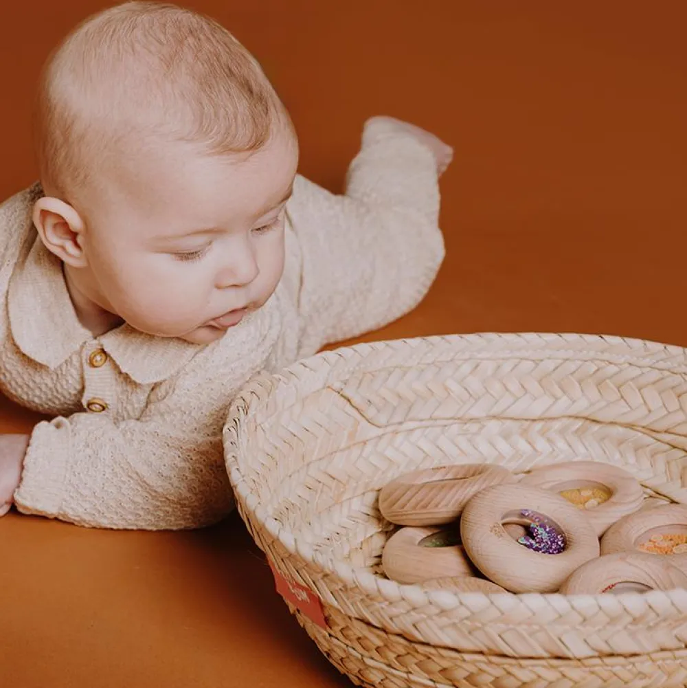 Mindfulness For Børn|Tumlinge Legetøj< Sansedonut Ø7 cm - Vindruer