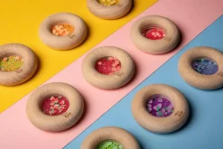 Mindfulness For Børn|Tumlinge Legetøj< Sansedonut Ø7 cm - Vindruer