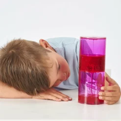 Mindfulness For Børn|Bliv Forundret<tickit® Sanserør MEGA - Pink, 1 stk