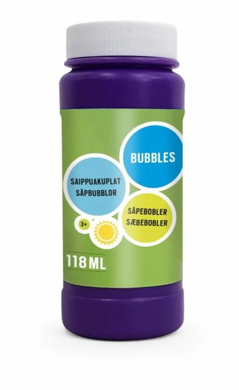 Udeleg< Sæbeboblemaskine - Plæneklipper
