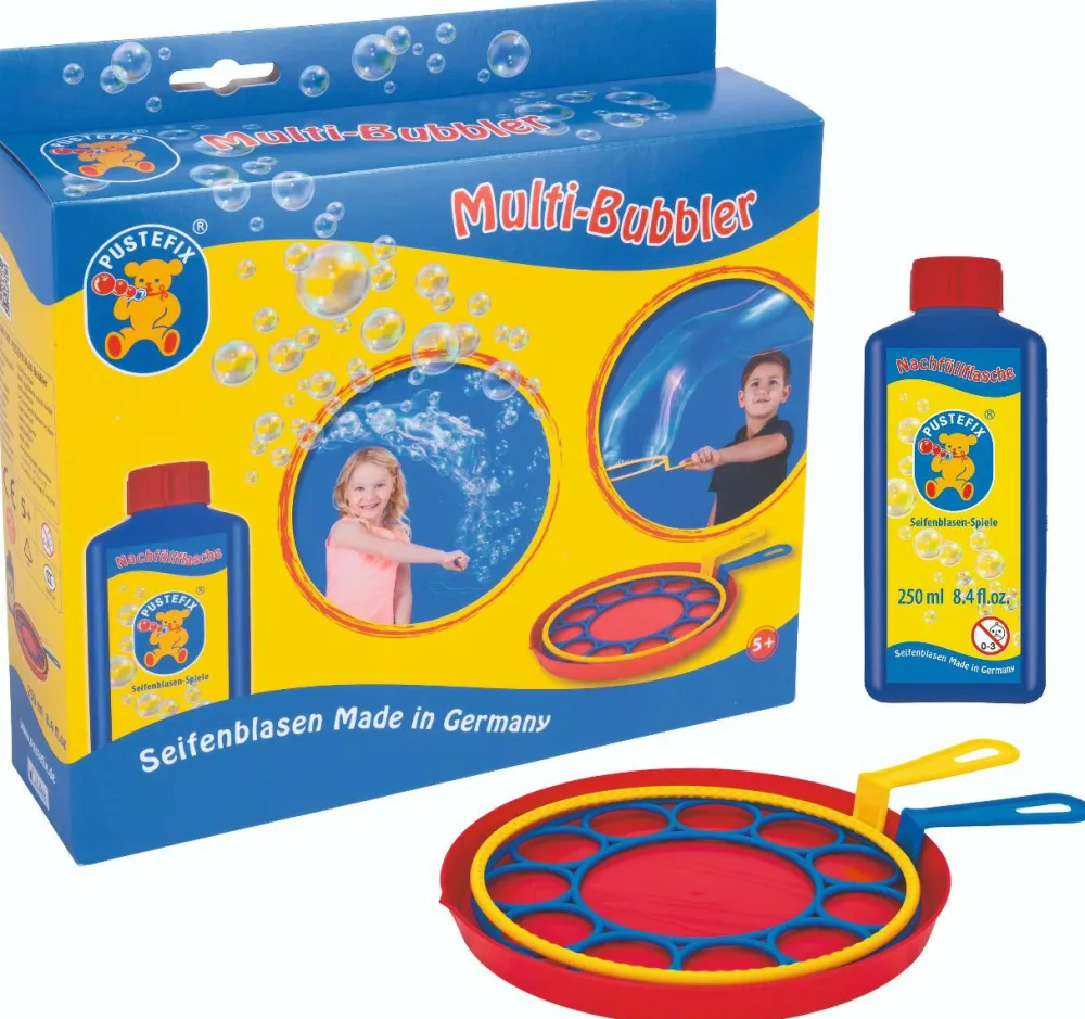 Udeleg<Pustefix Sæbebobler, Multi-ring - 250 ml