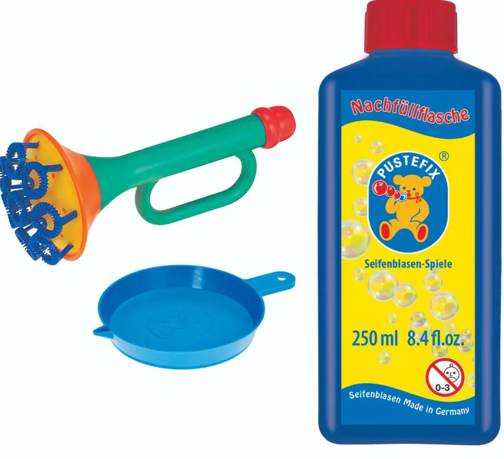 Udeleg<Pustefix Sæbebobler, Trompet - 250 ml