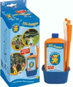 Udeleg<Pustefix Sæbebobler XXL - Tristring + 1.000 ml