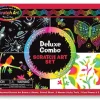 Tegne- & Malegrej<Melissa & Doug Scratch Art - Deluxe sæt
