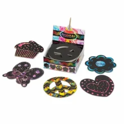 Tegne- & Malegrej<Melissa & Doug Scratch Art - Former