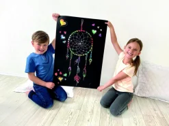 Tegne- & Malegrej<Beleduc Scratch plakater (52 x 75 cm), 8 stk