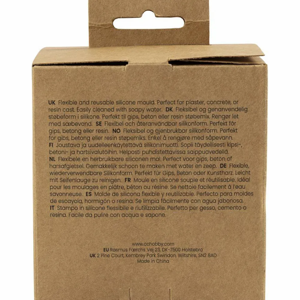 Jul<Creativ Company Silikoneform - Engel 9,5 cm, 1 stk