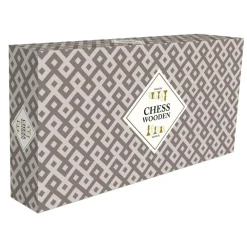 Spil< Skak (foldbar) - 28 x 28 cm