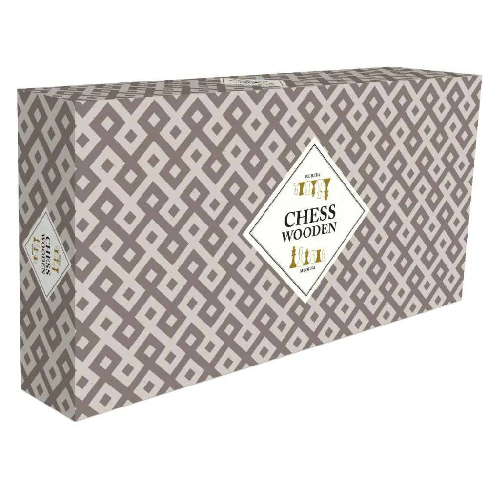 Spil< Skak (foldbar) - 28 x 28 cm