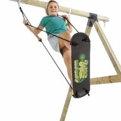 Gynger<DICE Skateboardgynge 81 x 20 cm (sort reb)