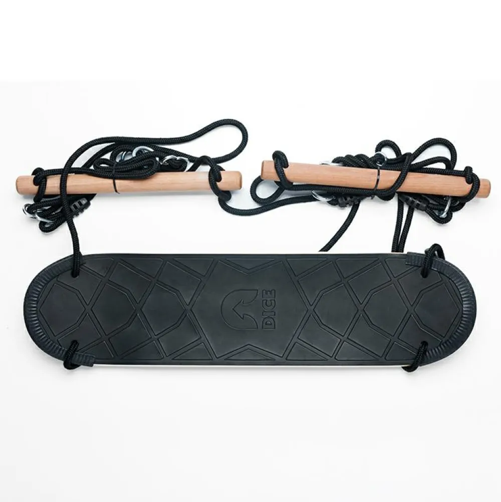 Gynger<DICE Skateboardgynge 81 x 20 cm (sort reb)