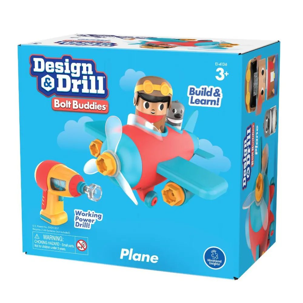 Byggesæt|Stem Læringslegetøj<Learning Resources Skru & Design - Flyver
