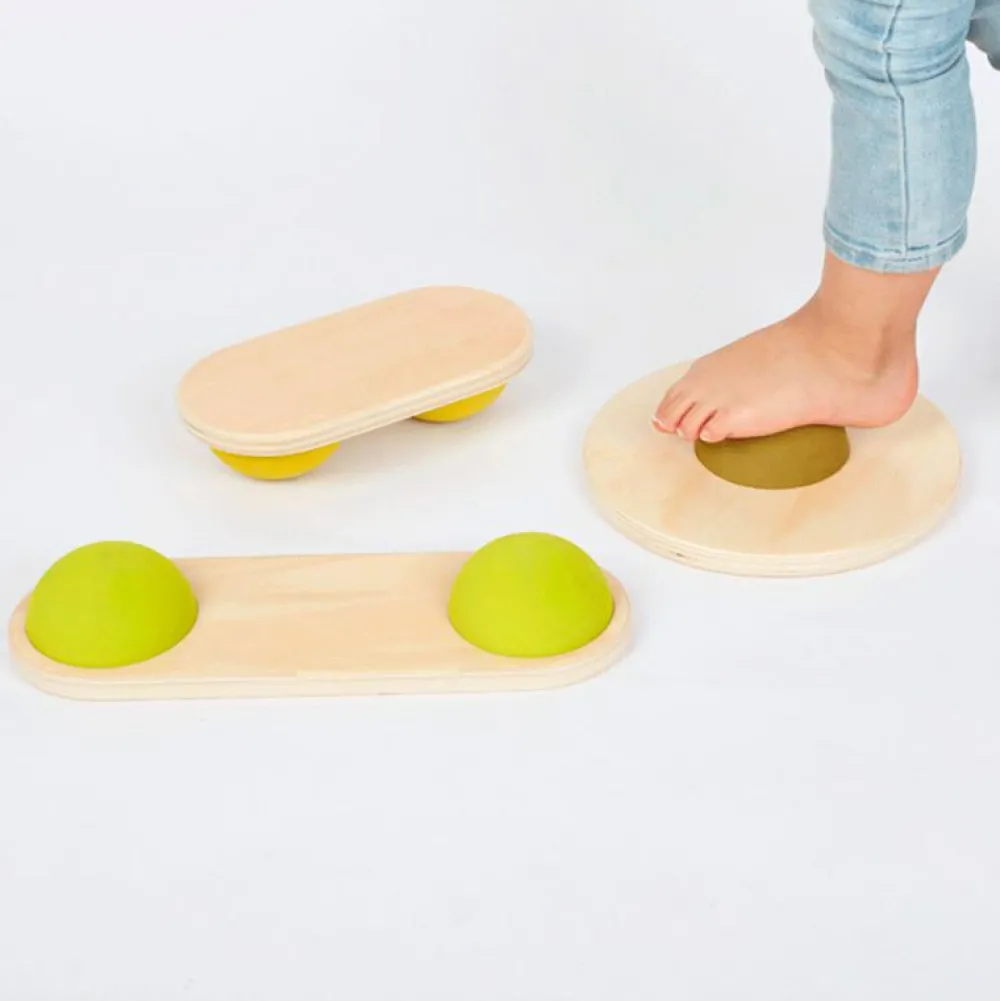 Grovmotorik|Balanceleg<small foot balancesten, 8 dele