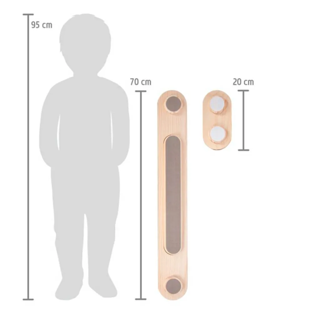 Taktil / Følesans|Balanceleg<small foot balancesti, 7 dele
