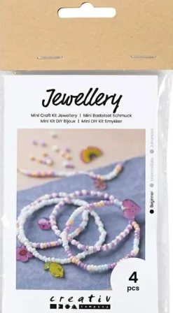 Lav Selv Smykker<Creativ Company Smykkekit mini - Armbånd m. krympeplast charms