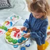 Montessori<Haba Snøreleg - Den farveglade larve