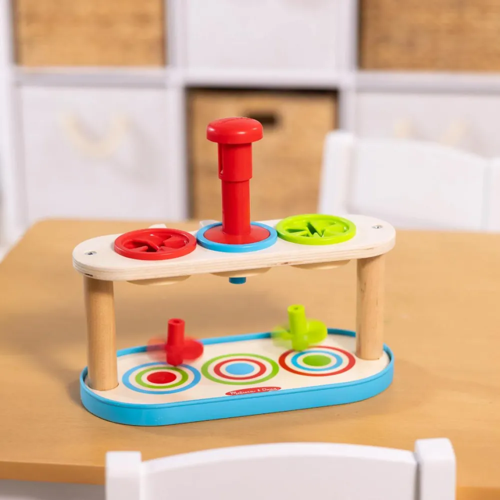 Tumlinge Legetøj<Melissa & Doug Snurretoppe - Inkl. affyringssystem