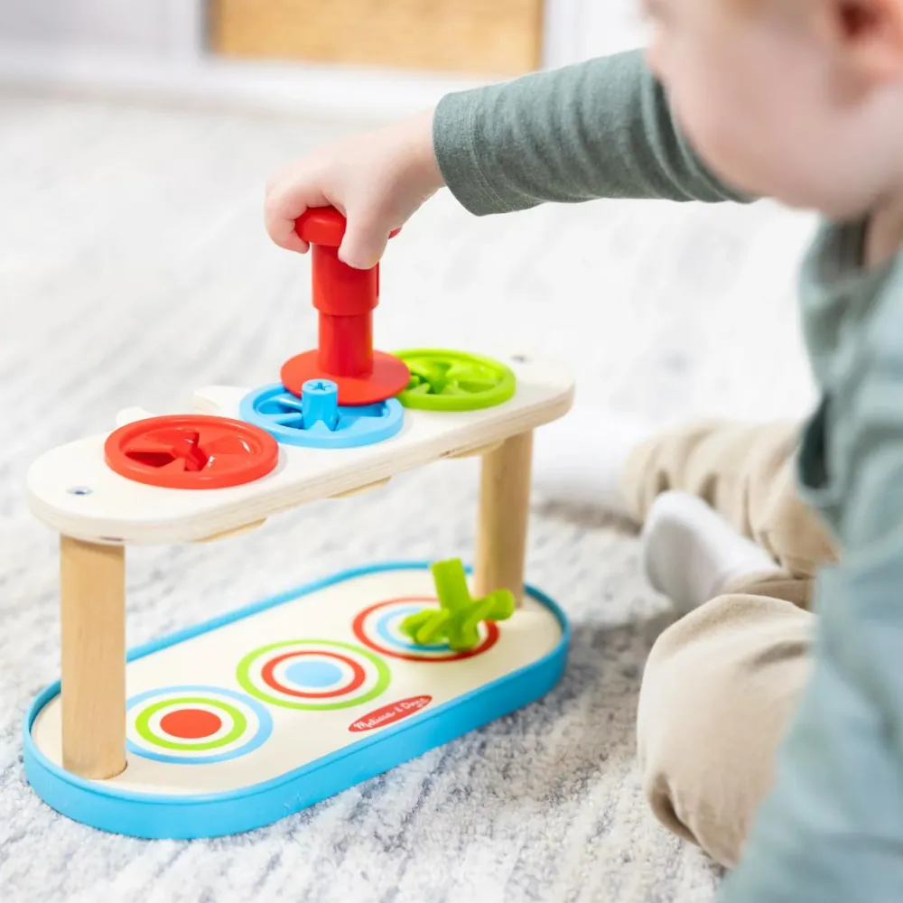 Tumlinge Legetøj<Melissa & Doug Snurretoppe - Inkl. affyringssystem