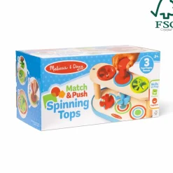 Tumlinge Legetøj<Melissa & Doug Snurretoppe - Inkl. affyringssystem