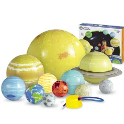 Astronomi<Learning Resources Solsystem - Oppusteligt, 13 dele
