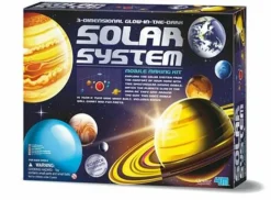 Stem Læringslegetøj|Astronomi<4M Solsystem - Selvlysende uro