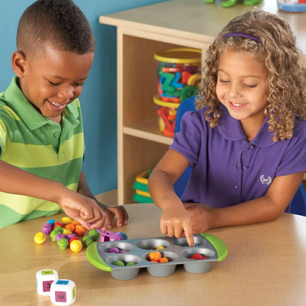Logik & Talforståelse|Finmotorik<Learning Resources Sorteringssæt - Mini Cupcakes