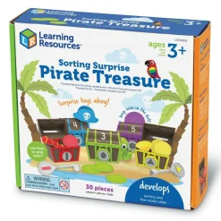 Logik & Talforståelse|Matematik & Leg<Learning Resources Sorteringssæt - Piratskat