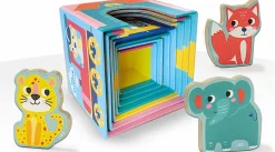 Babylegetøj|Tumlinge Legetøj<SES Creative Stableklodser - Dyrevenner