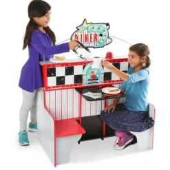 Rolleleg|Legekøkken & Legemad<Melissa & Doug Star Diner - Café inkl. køkken