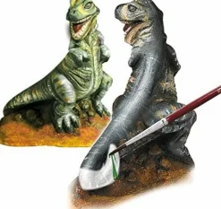 Krea-Fitness|Dinosaur Legetøj<SES Creative Støb & mal - T-Rex