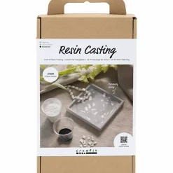 Kreativ Leg|Krea-Fitness<Creativ Company Støb med resin - Dekorationsbakker m. terrazzo