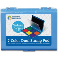 Kreativ Leg|Tegne- & Malegrej<Learning Resources Stempelpude - Jumbo m. 7 farver