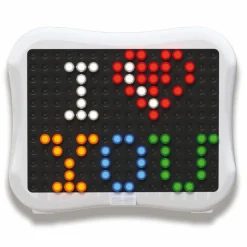 Stem Læringslegetøj|Kreativ Leg<Quercetti Stiftmosaik med LED - Peg Brite, 122 stk