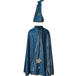 Halloween|Fastelavn<Great Pretenders Stjernekappe med hat, str. 5-6 år