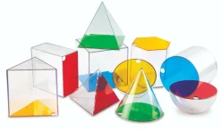 Logik & Talforståelse|Naturvidenskab<Learning Resources Store geometriske former, 10 stk