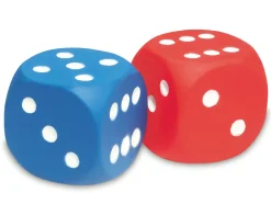 Matematik & Leg<Learning Resources Store skumterninger, 2 stk