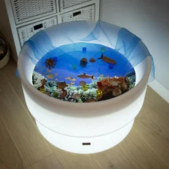 Lysborde<tickit® Sæt scenen Ø62,5 cm - Under havet