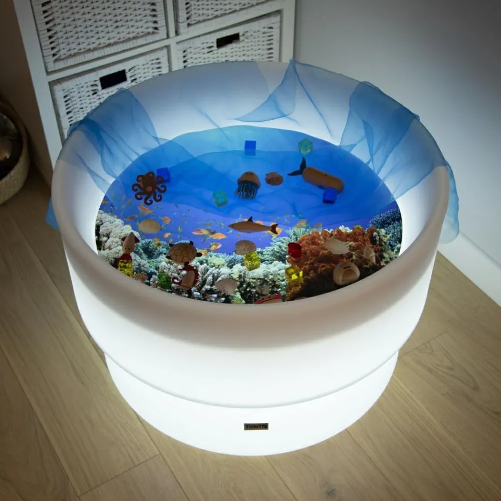 Lysborde<tickit® Sæt scenen Ø62,5 cm - Under havet