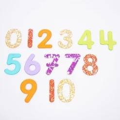 Matematik & Leg|Lysborde<tickit® Tal med glitter, 14 stk