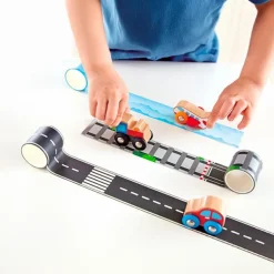 Legebiler|Dukkehus & Legesæt<Hape Tape & Roll - Bil