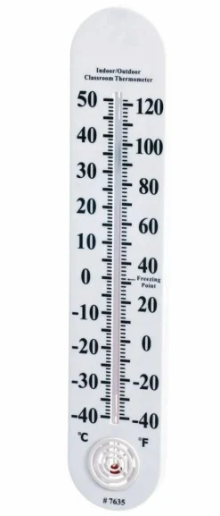 Udeleg|Skolesjov< Termometer - H: 38 cm