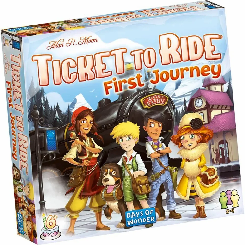 Spil< Ticket to Ride - First Journey
